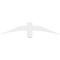 Ekena Millwork Bellingham Architectural Grade PVC Gable Bracket, 48"W x 10"H x 4"D x 4"F, 5/12 Pitch GBP048X10X0404BEL00 - alternate 2